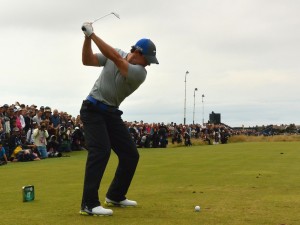 during the third round of The 143rd Open Championship at Royal Liverpool on July 19, 2014 in Hoylake, England.