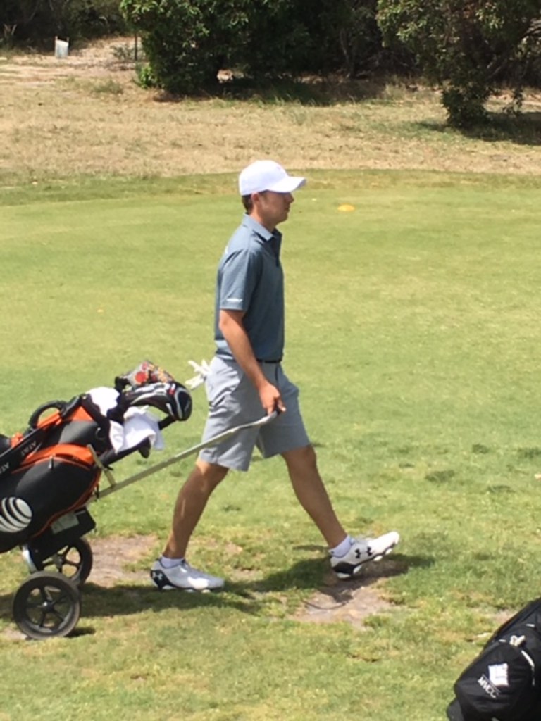 Jordan Spieth's Pull-Cart Shows Us He's Just One Of The Guys