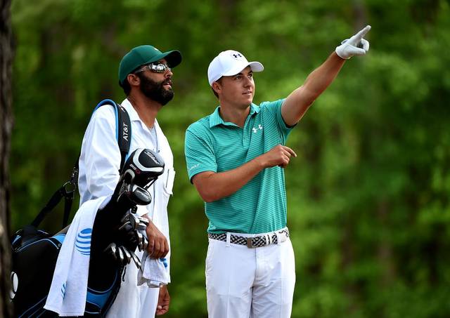Spieth Staggers, Sputters But Clings To Masters Lead