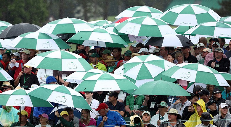 Masters Weather Will Get Wet And Windy Then Windy