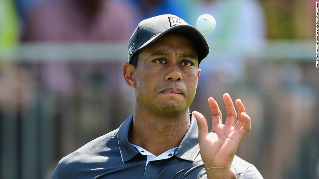 Tiger Woods Drowns A Sleeve Of Balls On Press Day At Congressional