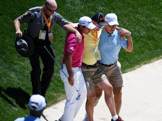 U.S. Open Prep Winds Down, Day Helps An Injured Caddie