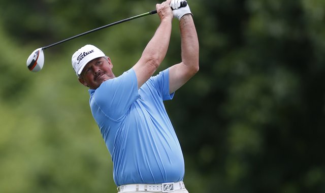 Jay Don Blake Leads At Senior Players In Philly