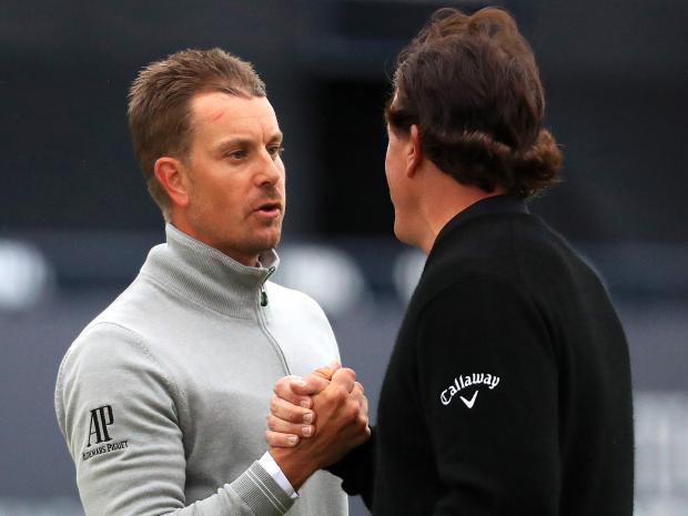 Royal Battle:  Stenson And Mickelson Dominate Field At Open Championship