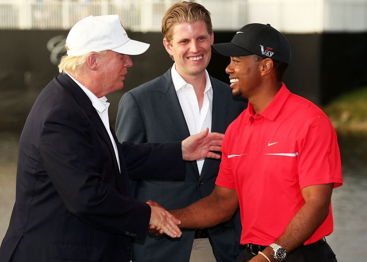 Tiger Teeing It Up With President-Elect Trump?