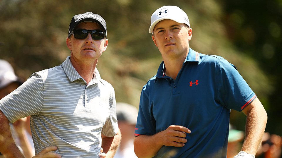 Jordan Spieth Heads Down-Under With His Coach On The Bag