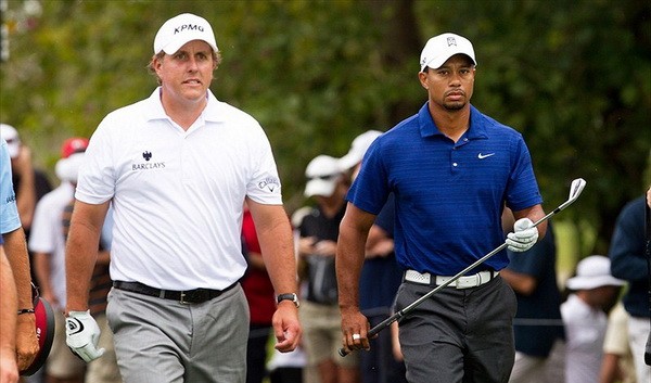 Tiger & Phil Heading For Wells Fargo And Players