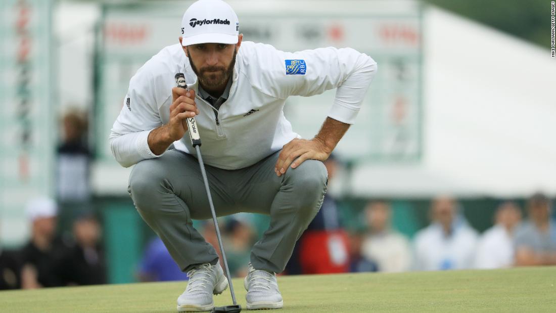 Dustin Johnson Totally In Charge At U.S. Open Halfway Mark