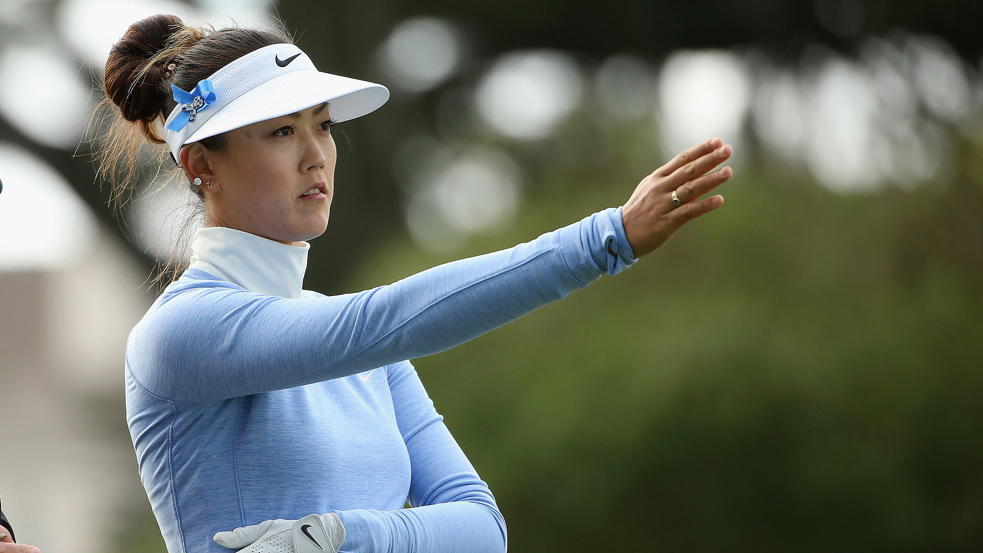 Michelle Wie Practicing Again After Wrist Surgery