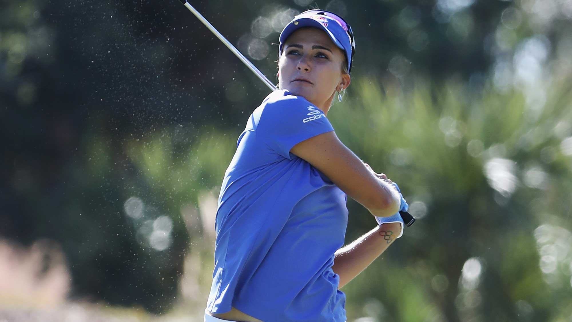 Lexi Thompson Shows Up At Kia But Her Game Doesn't