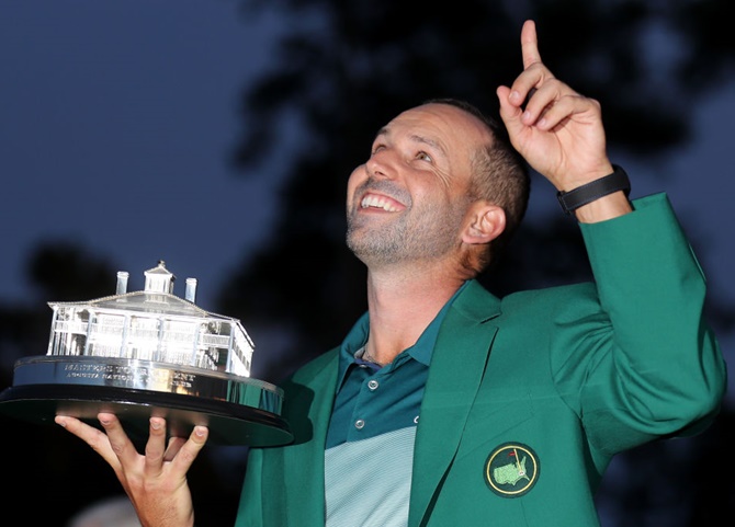 Sergio Gets A Chaperone For The Masters Next Week