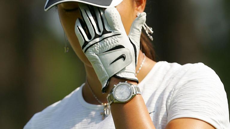 Michelle Wie Steps Away -- Hoping For Time To Heal