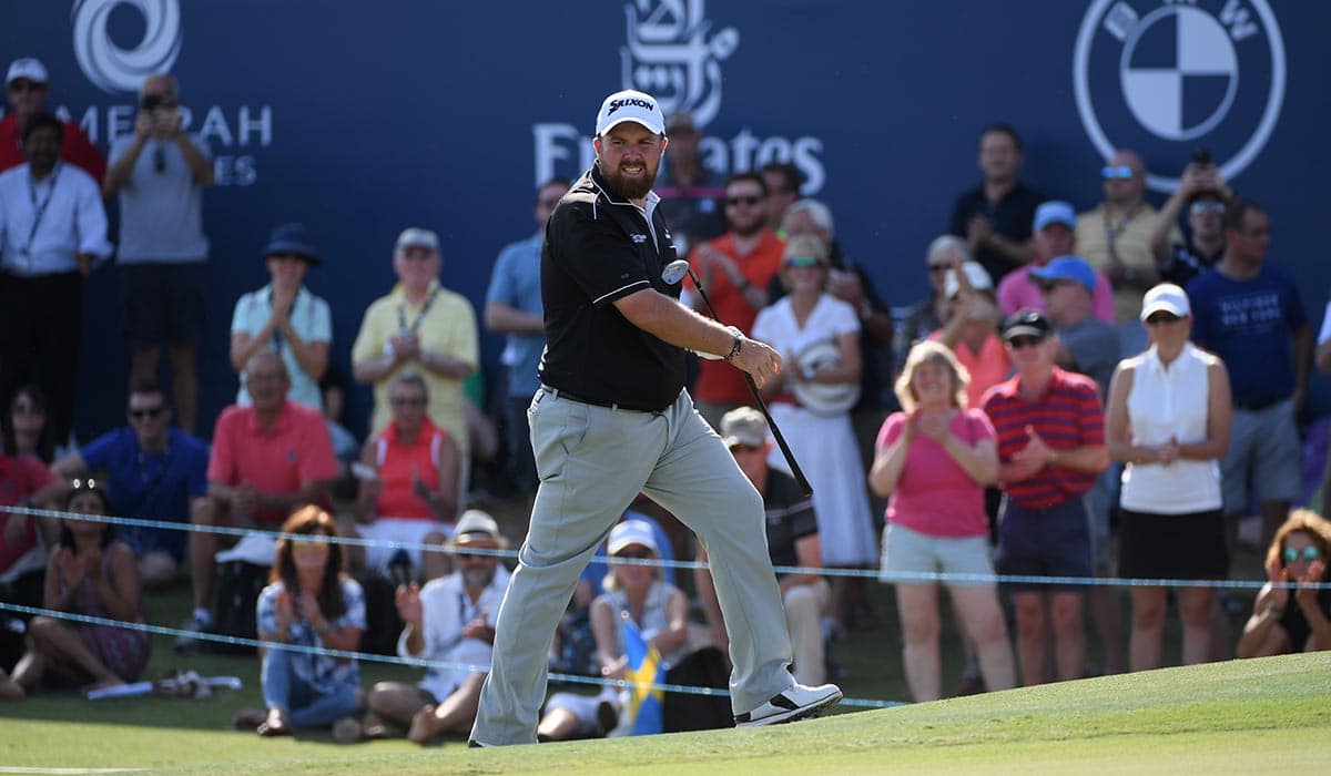 Shane Lowry (63) Puts One Hand On The Claret Jug