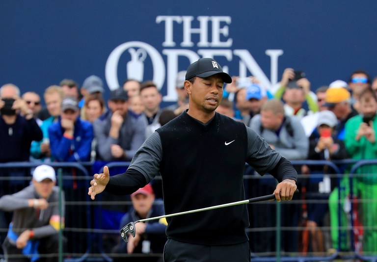 Tiger Woods Looked Stiff, Slow And Pain-Ridden But Tried To Rally