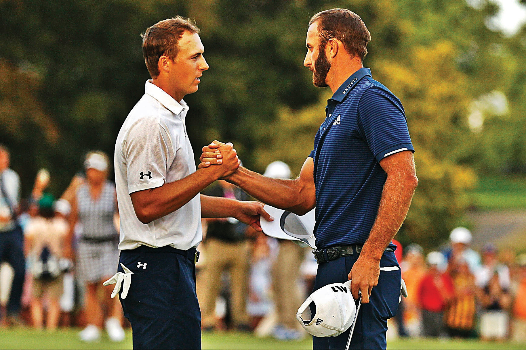 Contagious!  -- D.J. Catches Devil Ball Disease From Spieth
