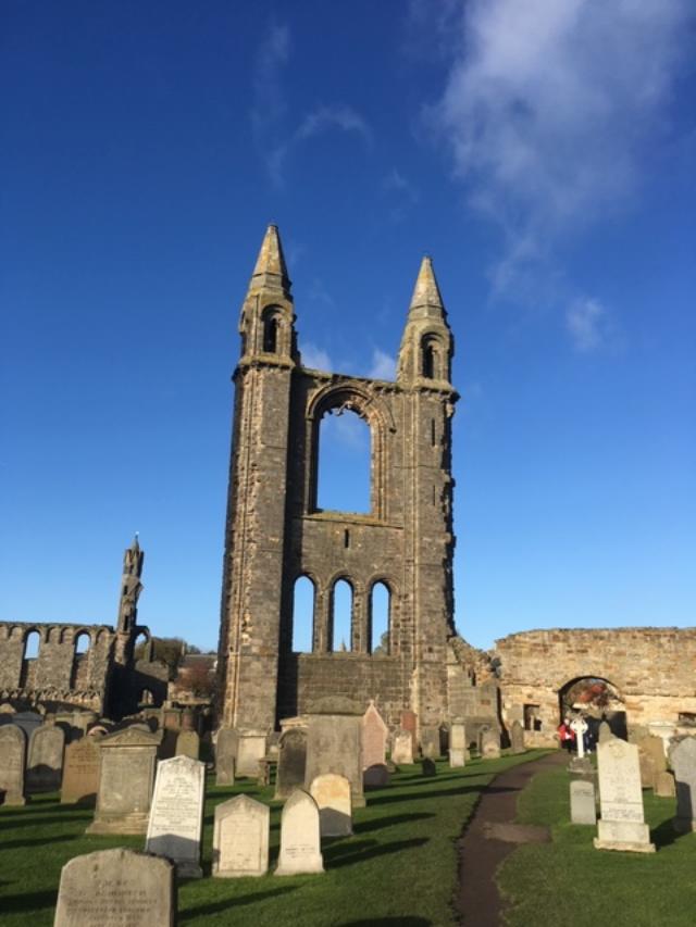 Cathedral Ruins Of St. Andrews Tell The Town's Story