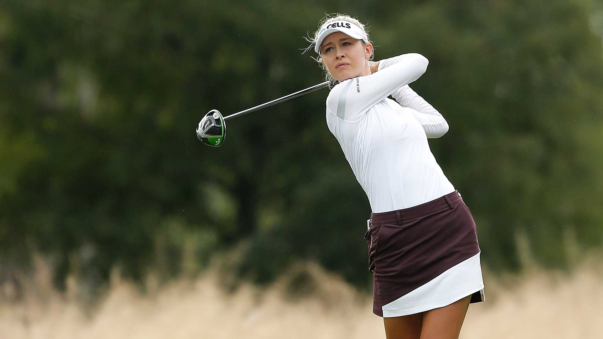 Nelly Korda Two Back At CME Tour Championship | Dog Leg News