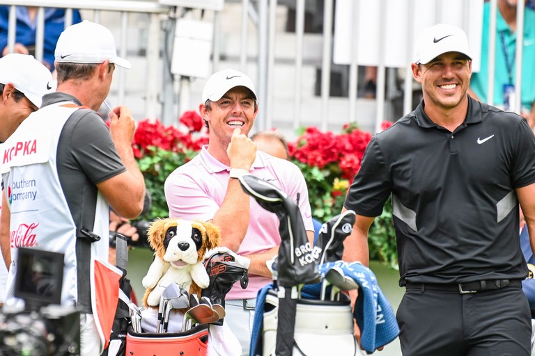 Rory, Brooks, Jon And Yes, Tiger -- The Gang's All Here