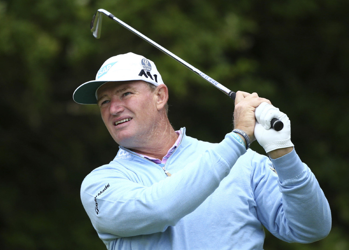 Ernie Els Gets First Victory On Old-Guys Tour