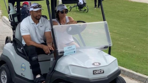 Tiger Woods Is Out-And-About -- Checking Out Charlie's Game