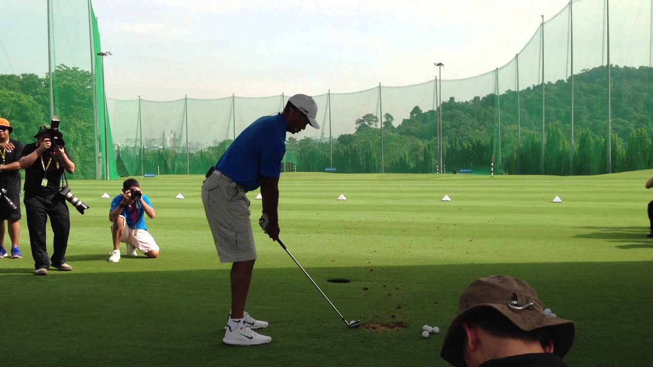 Perfect Posture At Setup -- Use Tiger Woods As Your Model